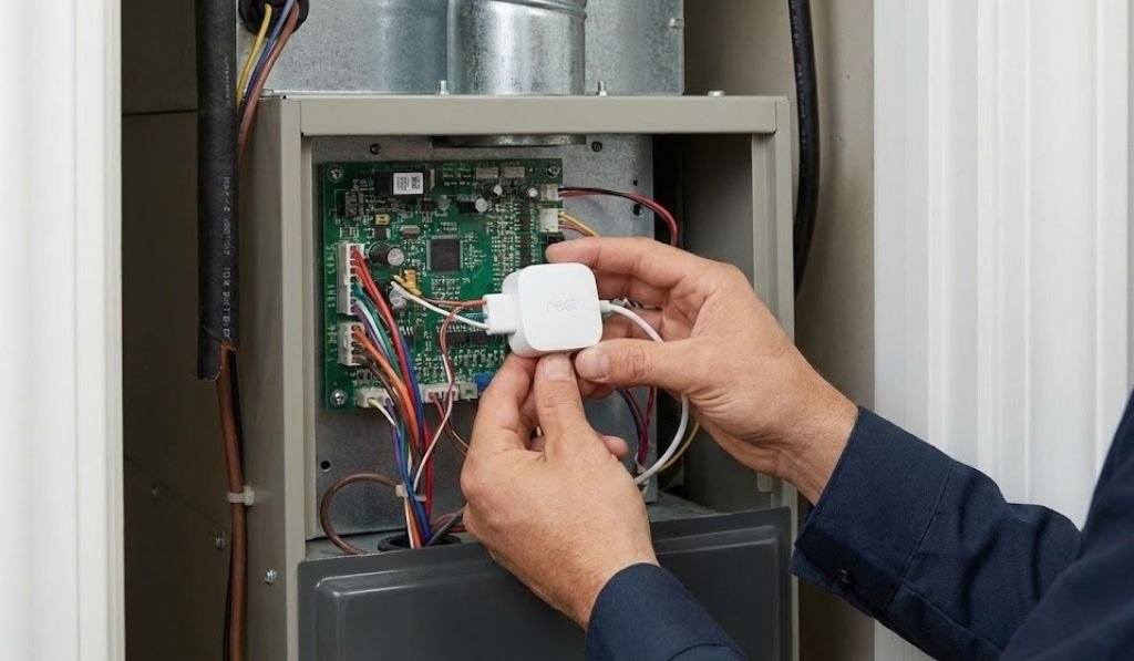 Old Thermostat Removal