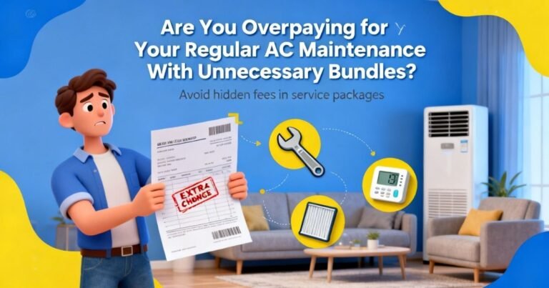 Are You Overpaying for Your Regular AC Maintenance With Unnecessary Bundles