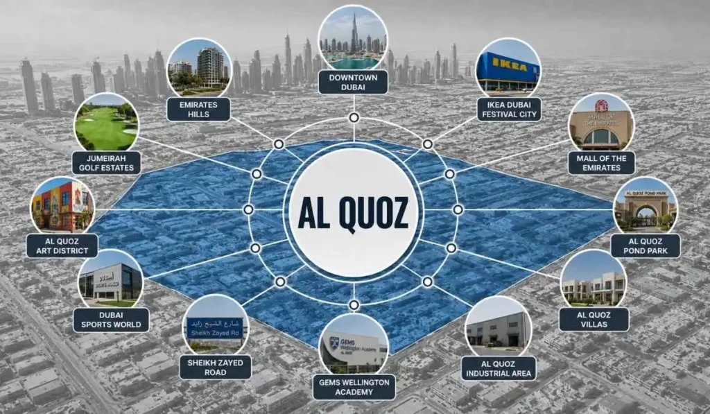 Areas We Serve In Al Quoz