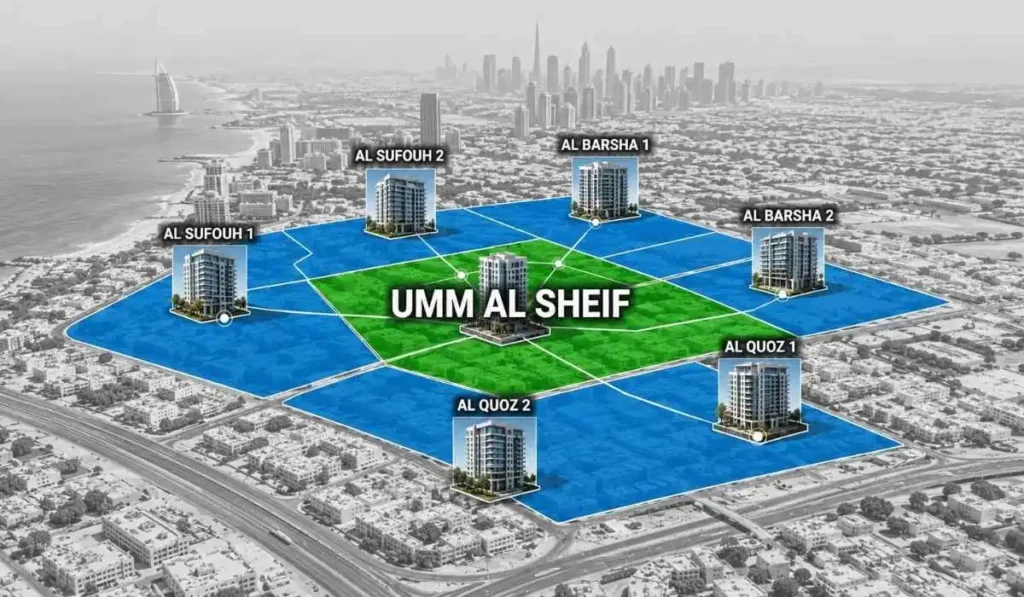 Areas we Serve Umm Al Sheif